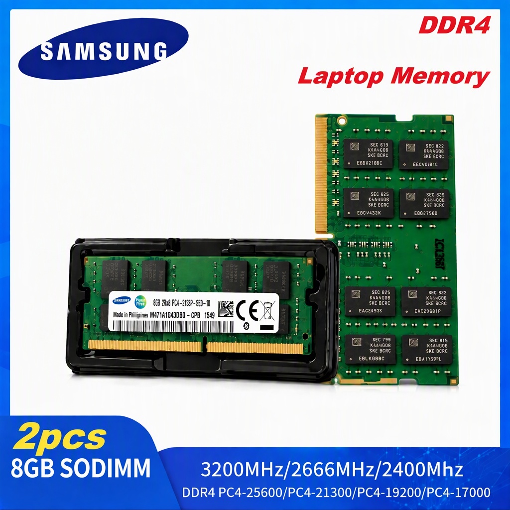 Ddr4 3200Mhz - Samsung laptop-RAM DDR4 8GB SODIMM 1,2V
