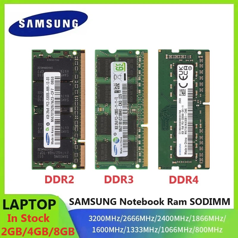 Ddr4 3200Mhz - SAMSUNG Laptop Memoria DDR4 DDR3 DDR2