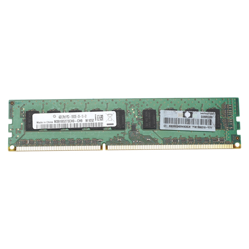 NIEUW 4GB 2RX8 PC3-10600E 1.5V - Ddr3 Ram recensie en prijs