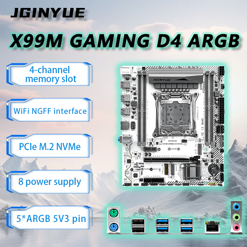 JGINYUE X99 Moederbord LGA2011 - Ecc Ram Server recensie en prijs
