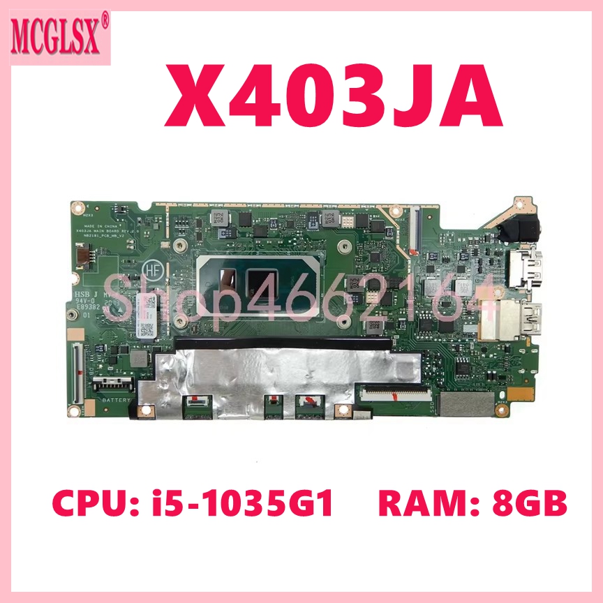 X403JA met I5-1035G1 CPU 8GB-R - Ddr4 8Gb recensie en prijs