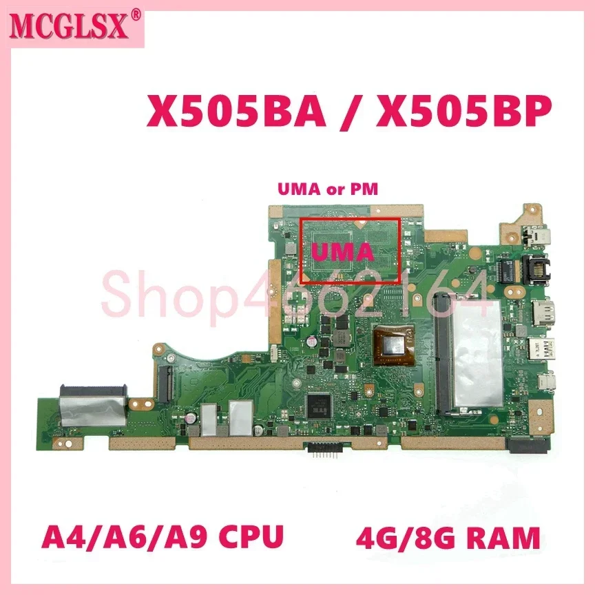 X505BP Laptop Moederbord voor  - Ddr4 8Gb recensie en prijs