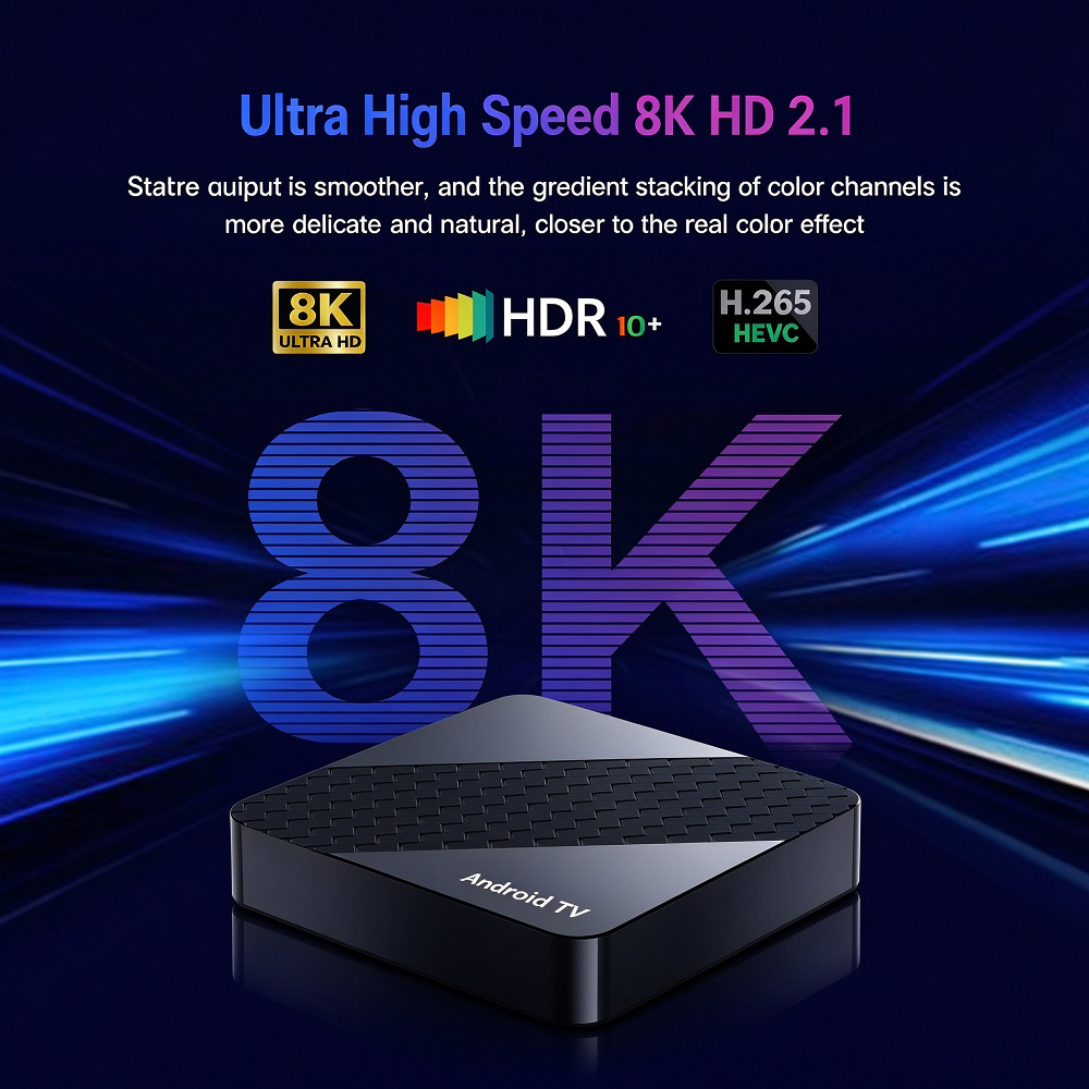 YOZHIXU Smart TV Box 8K X10 An - Ddr3 8Gb recensie en prijs