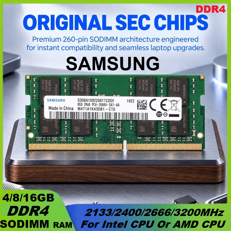 SAMSUNG DDR4 RAM 16GB 32GB 4GB - Ddr4 3200Mhz recensie en prijs